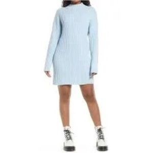 NWT. BP mock neck sweater dress. 1X